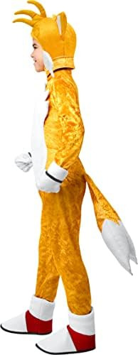 Rubies Childs Sonic Deluxe Tails Disfraz, Pequeño