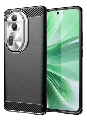 Funda Oppo Reno11 5g Protector Carcasa Case Uso Rudo Carbon