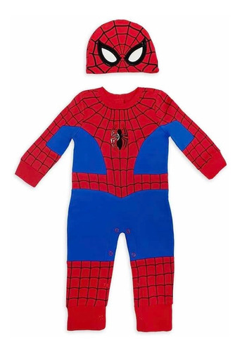 Spiderman Hombre Araña Enterizo Disfraz  18-24 Mes Disney St