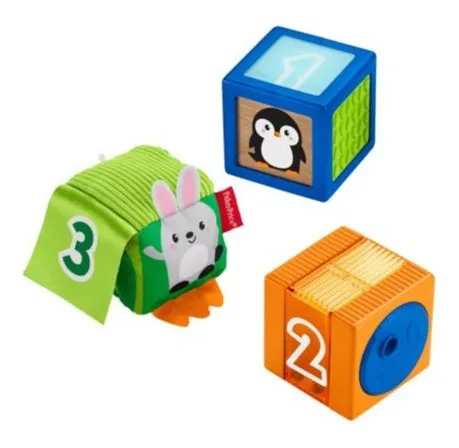 Fisher Price Blocos Empilhando E Explorando Gml90 Mattel