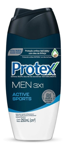 Sabonete Líquido Protex For Men Sport 250ml