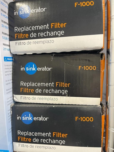 Filtro Insinkerator F-1000 Reemplazo