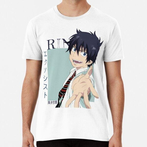 Remera Rin Okumura Blue Exorcist Anime  Algodon Premium