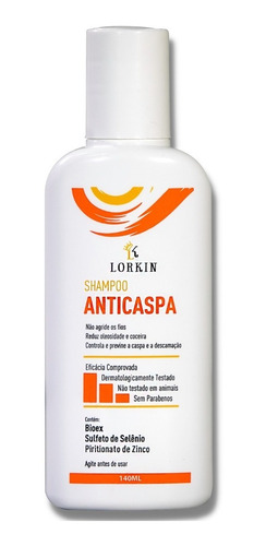 O Melhor Shampoo Anticaspa 140ml Do Brasil Original