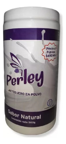 Perley Lactosuero Premium Americano Sabor Natural Polvo 500g