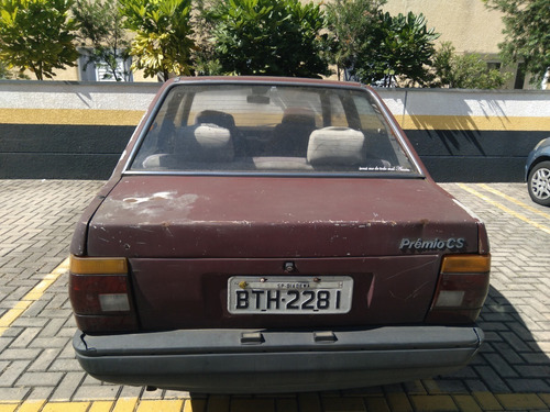 Fiat Premio Cs 1.5 A Álcool Ano 1986