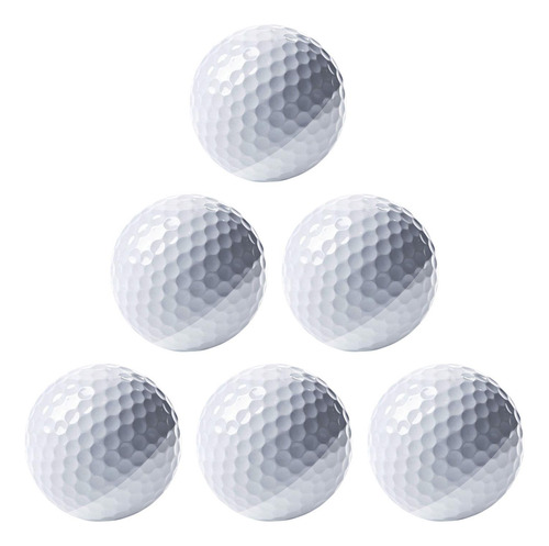 6 Pelotas De Golf, Pelota De Práctica De Golf, Pelota De