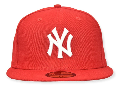 New York Yankees New Era Gorra 59fifty Roja 100% Original
