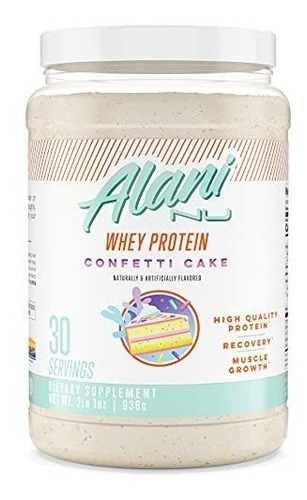 Alani Nu Whey Protein Powder, 23g Of Ultra-premium, (confet