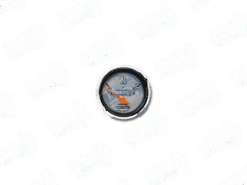 Reloj Presion Aceite Elect.compet.f.plateado 12v 120psi 60mm