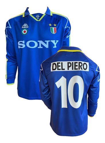 Camiseta Juventus Suplente 1995/96 #10 Del Piero - Kappa