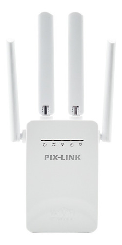 Imagem 2 de 10 de Repetidor Wifi 2800m 4 Antenas Amplificador De Sinal