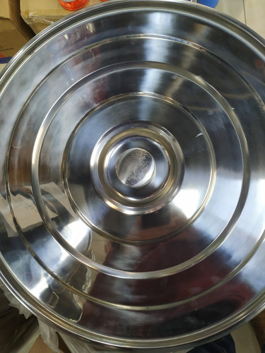 Olla Cacerola 100 Litros En Acero Inox, 50cm Diám, 49cm Alto