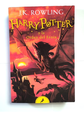 Libro: Harry Potter 5 Y La Orden Del Fénix - J.k. Rowling 