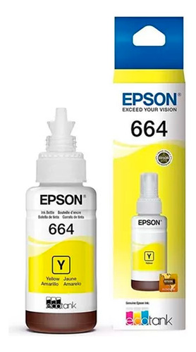 Kit 4 Botellas De Tinta Epson 664 Original L555 L355 L575
