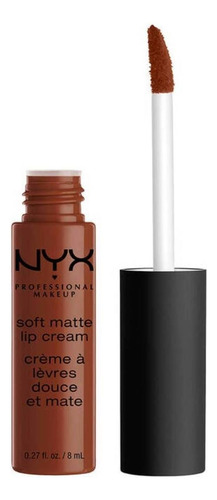 Batom NYX Professional Makeup Soft Matte Lip Cream cor berlin