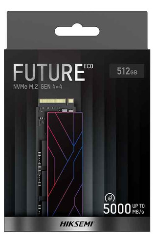 Ssd Hiksemi Future Eco 512gb M2 2280 Pcie 4.0 Hs-ssd-future