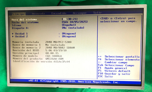 Power Inverter Aio Hp Compaq Cq1 1008la (Usado)