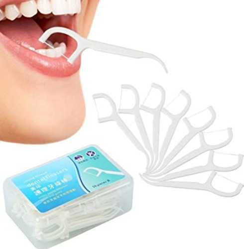 Palillo Hilo Dental Flosser - Limpieza Interdental - 120 Pcs