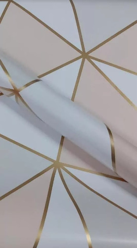 Papel Tapiz Autoadhesivo Triangulo 4 Colores Elegir 1unidad