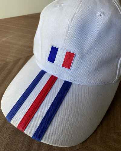 Gorra Adidas Francia World Cup Alemania 2006. Original. Blanco Unico Lisa (Usado)