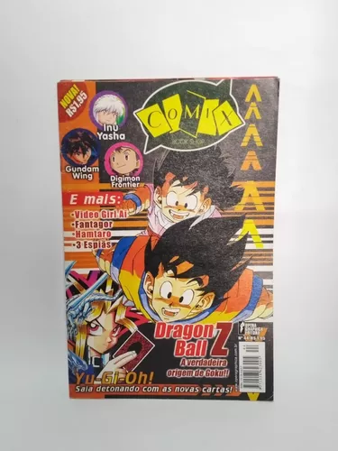 Revista Comix - 44 / Anime mangá Dragon Ball inu yasha gundam Yu Gi Oh