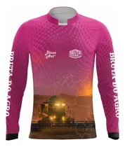 Comprar Camiseta Trator Agro Bruta Mulher Do Agro Ag09 Proteção Uv50