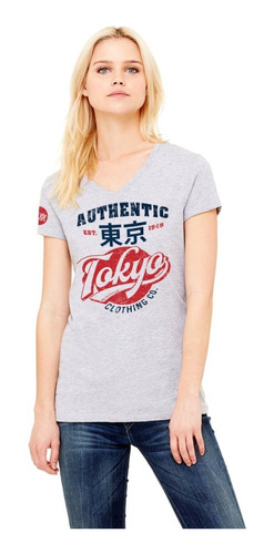 Camiseta Mujer Algodón Hollister Abercrombie Super Dry Dama