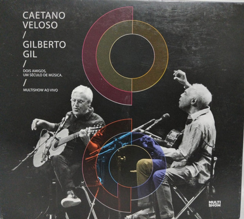 Caetano Veloso  Dois Amigos, Um Século De Música 2 Cd + Dvd