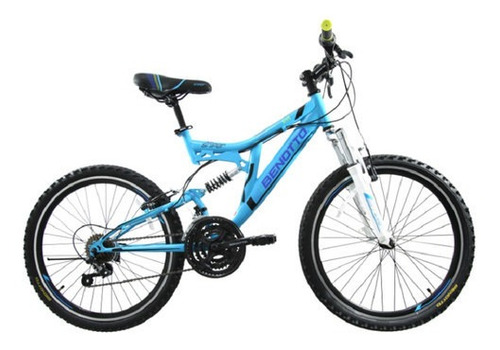 Bicicleta Benotto Montaña Sniper R24 21v Hombre Frenos V