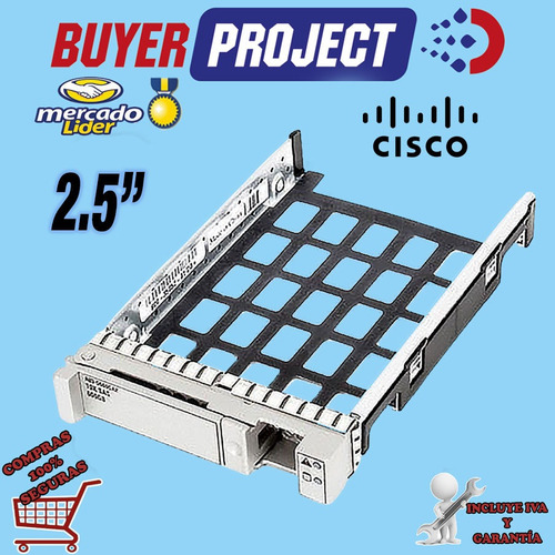 Adaptador Bahia De Disco Duro Servidor Cisco Sas/sata 2.5''