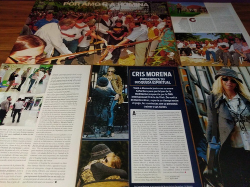 (aq014) Cris Morena * Recortes Revistas Clippings (Usado)