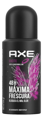 Desodorante en Aerosol Axe Excite 90ml