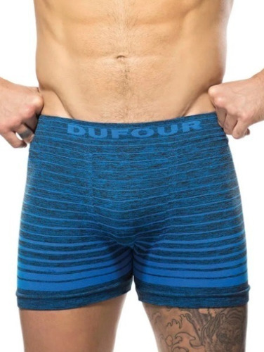 Imagen 3 de 9 de Boxer Hombre Dufour Pack X 6 S/ Costura - Art 11943