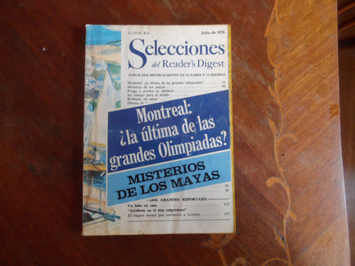 Revista Selecciones Julio 1976