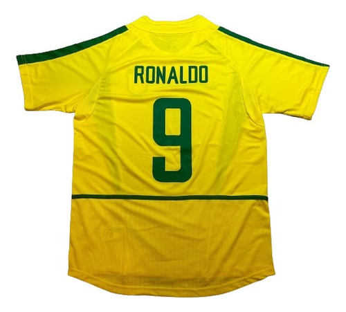 Jersey Brasil 2002 Local Ronaldo