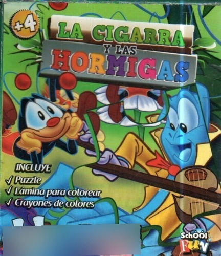 La Cigarra Y Las Hormigas Puzzle 