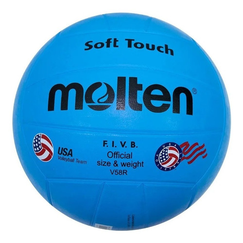 Balón Voleibol Molten V58r Hule Soft Touch Original Sgaije