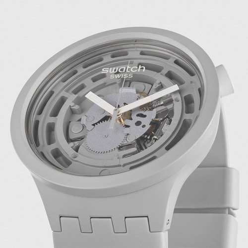 Reloj Swatch C-grey Sb03m100 Gris
