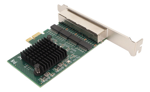 Placa De Interface De Rede Gigabit Ethernet Pcie X1 De 4 Por