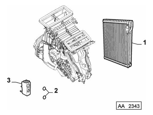 Evaporador Aire Acondicionado Fiat