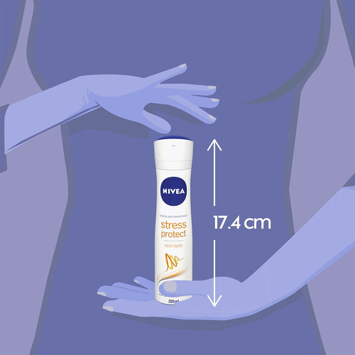 Desodorante Antitranspirante Nivea Stress Protect 150 Ml