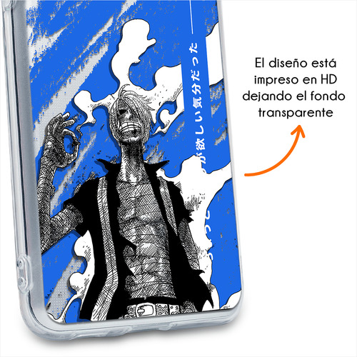 Funda Para Zte One Piece Manga Sanji Electro Case Anime