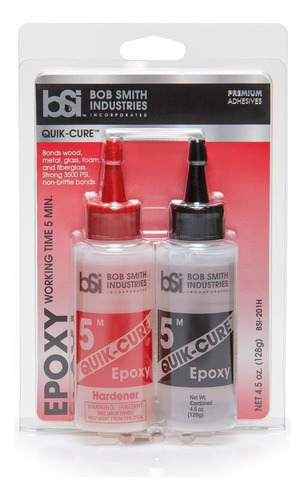 Bob Smith Industries Bsi-201 Quik-cure Epoxy (4.5 Oz.)
