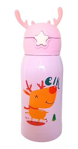 Botella Termica Infantil Acero Inox. C/ Funda 500ml Diseños