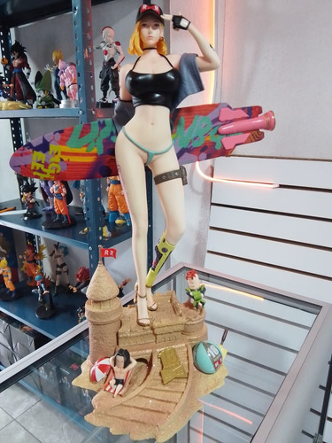 Figuras De Acción De Dragon Ball Z Androide 18 Sexy 51 Cm