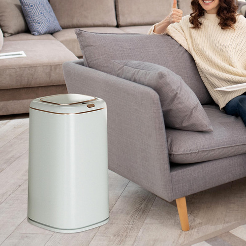 Cubo De Basura Con Sensor Inteligente, Cubo De Basura Con