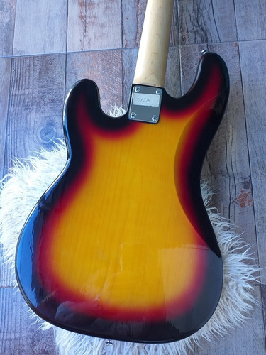 Bajo Bass Fretless Squier Sx Mirss Anderson Cort Texas Laqueado