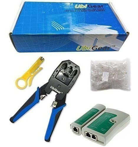 Probador De Cable   Crimpador Crimper   Rj Cat Cate Con...