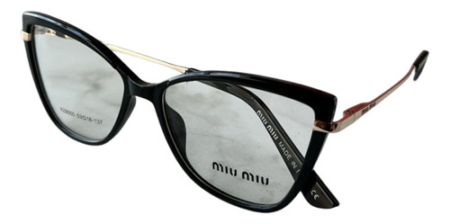 Armações De Grau Marca Miu Miu,óculos Feminino Miu Miu